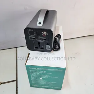 Portable Solar Generator & Power Station – Rechargeable Backup Power