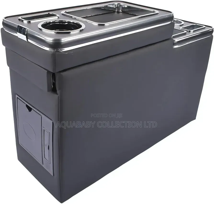 Universal Car Center Console Armrest Storage Box – Aftermarket