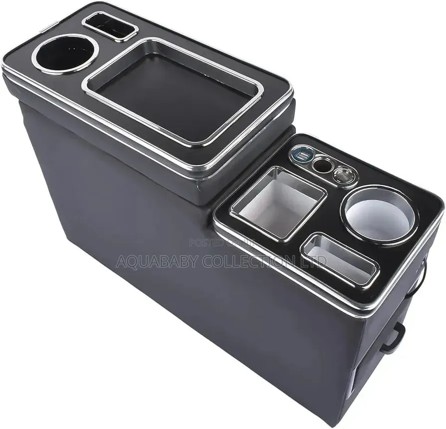 Universal Car Center Console Armrest Storage Box – Aftermarket