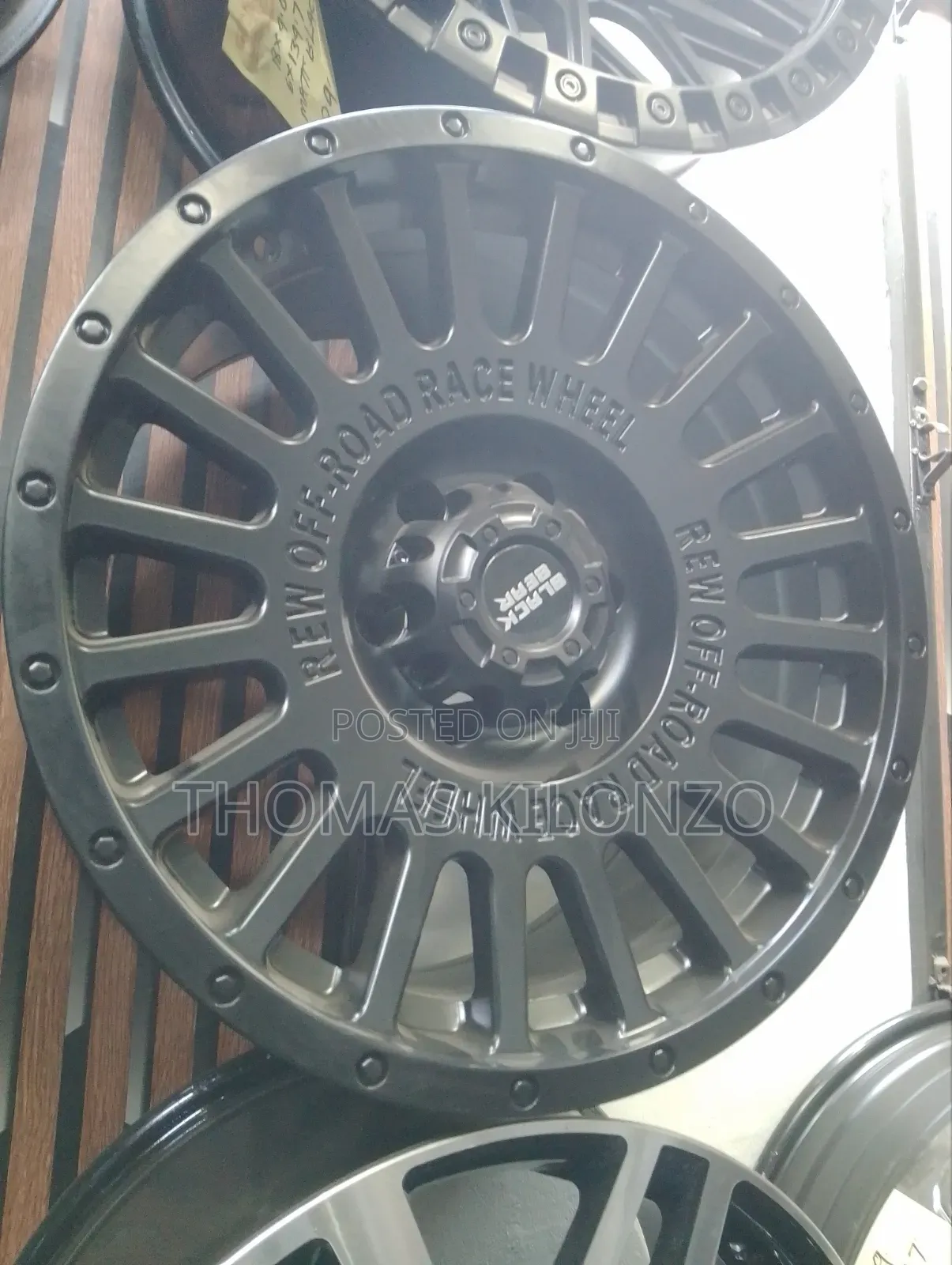 Size 18 4*4 Prado Offset Rims