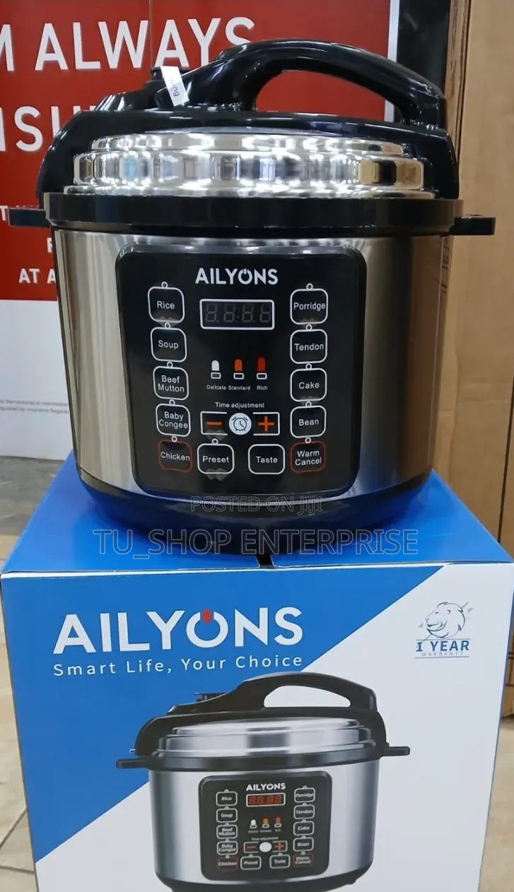5litres Ailyons Pressure Cooker at 