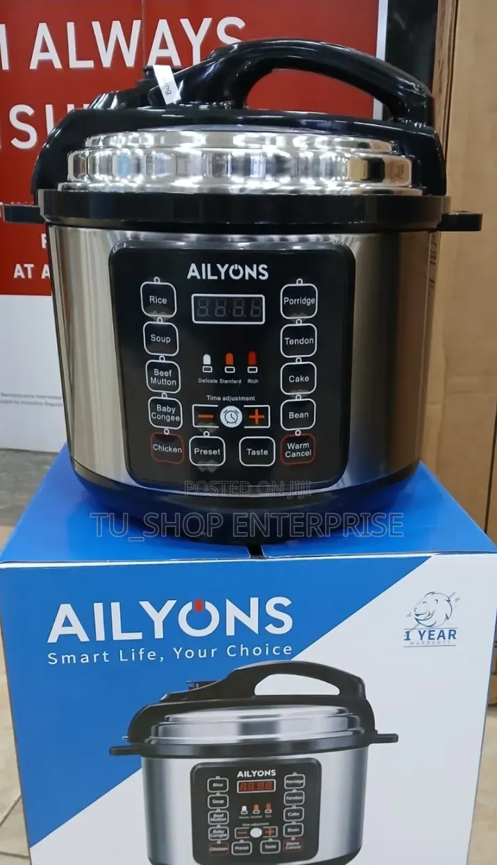 5litres Ailyons Pressure Cooker at 