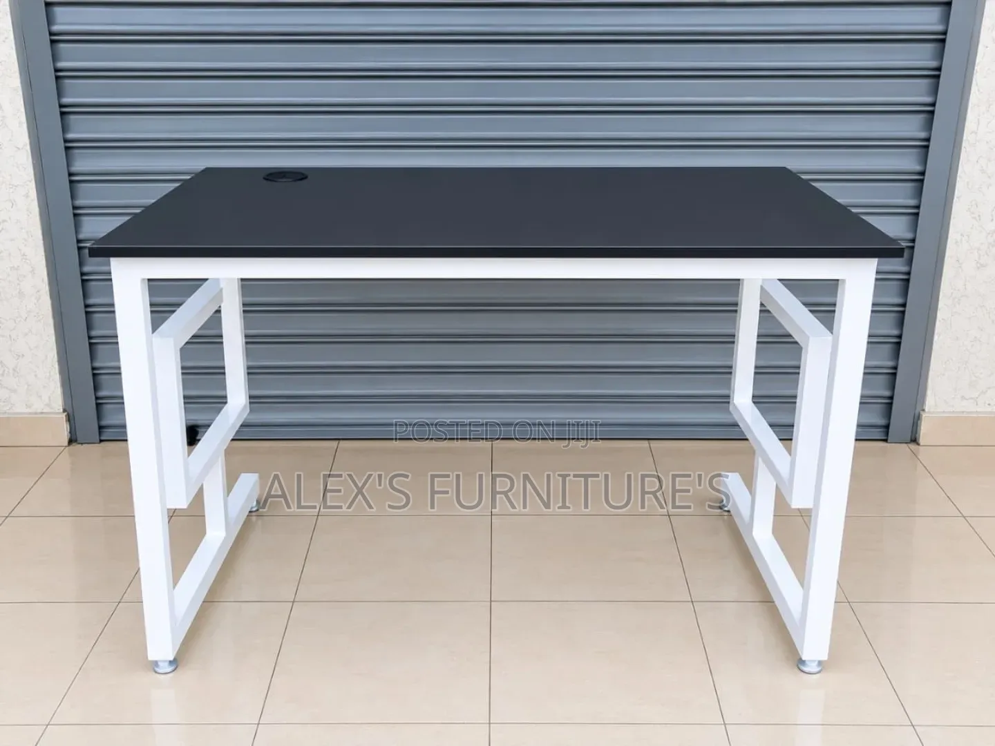 Metallic Frame Office Desk