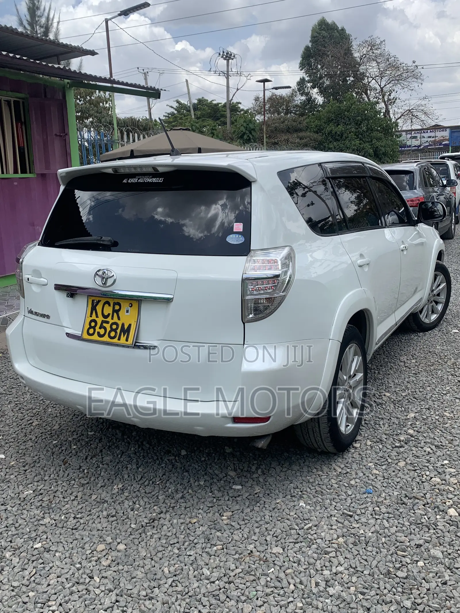 Toyota Vanguard 2012 Pearl