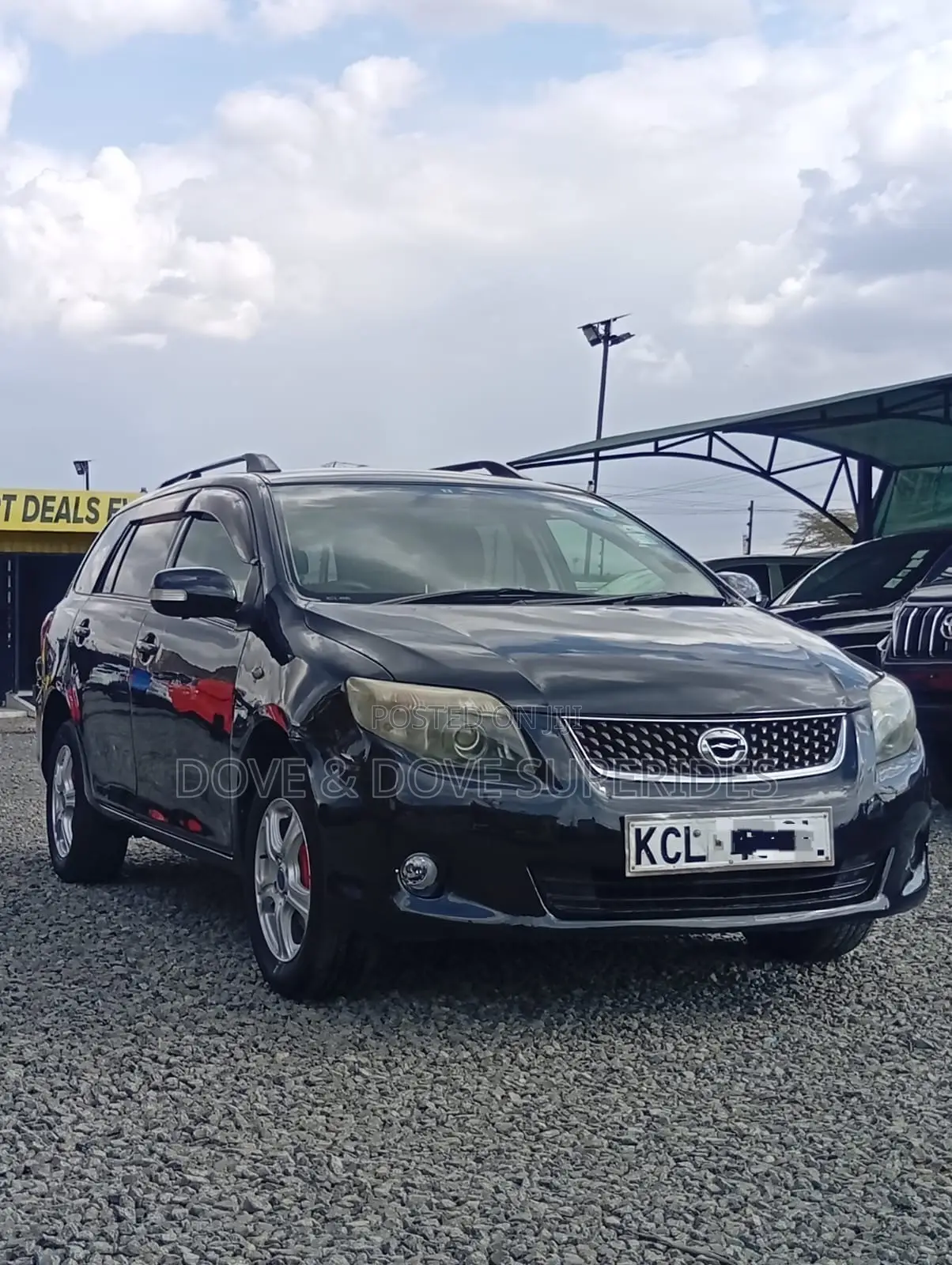 Toyota Corolla Fielder 1.5 Petrol FWD 2010 Black