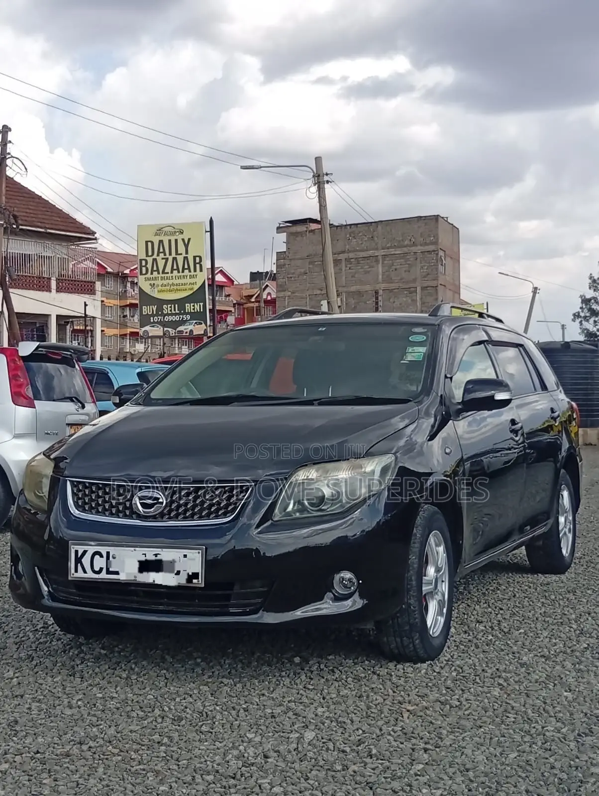 Toyota Corolla Fielder 1.5 Petrol FWD 2010 Black
