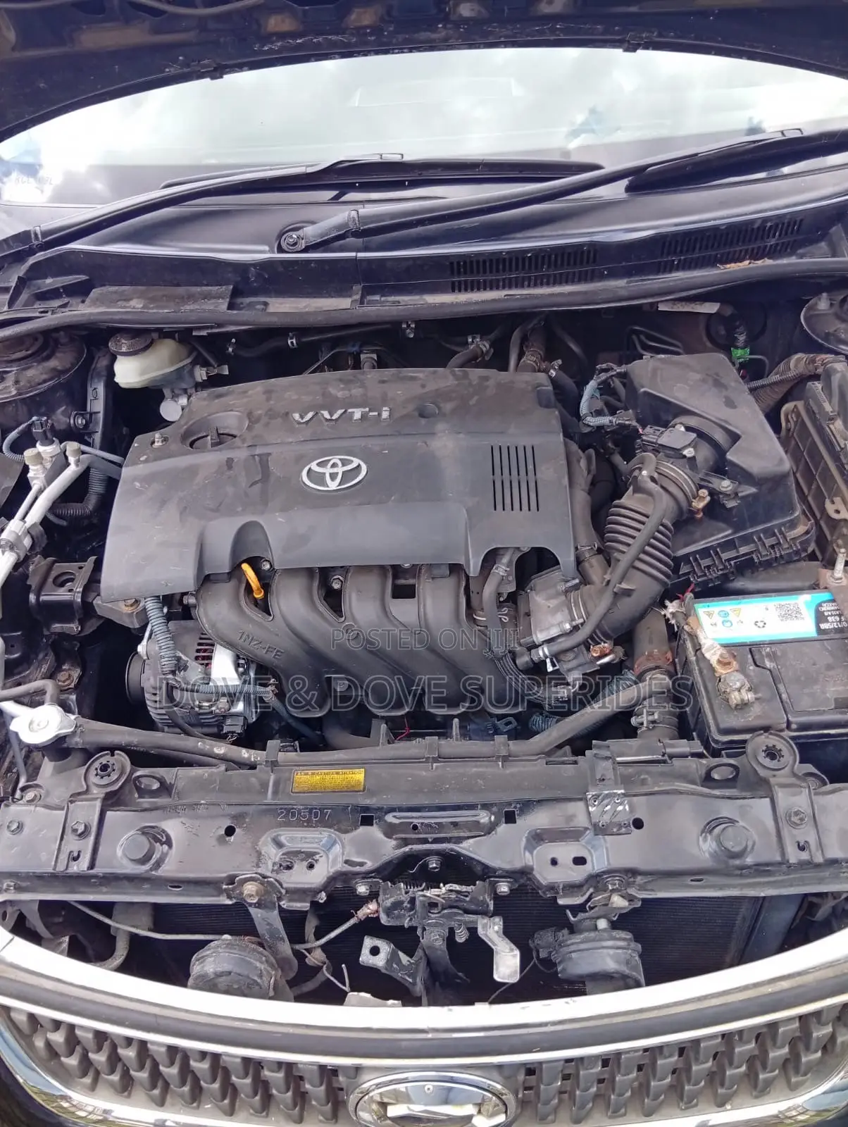 Toyota Corolla Fielder 1.5 Petrol FWD 2010 Black