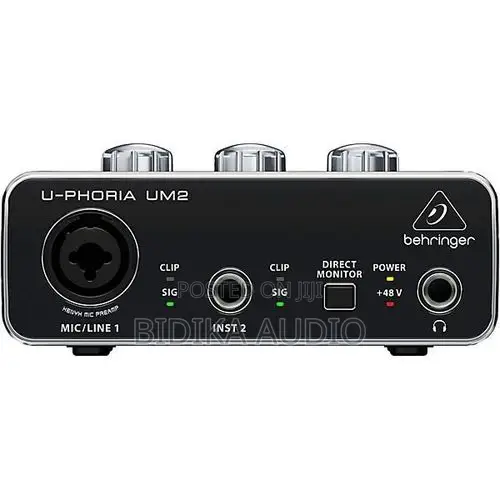 Behringer U-Phoria UM2 2 X 2 Audio Interfacce With USB 2.0