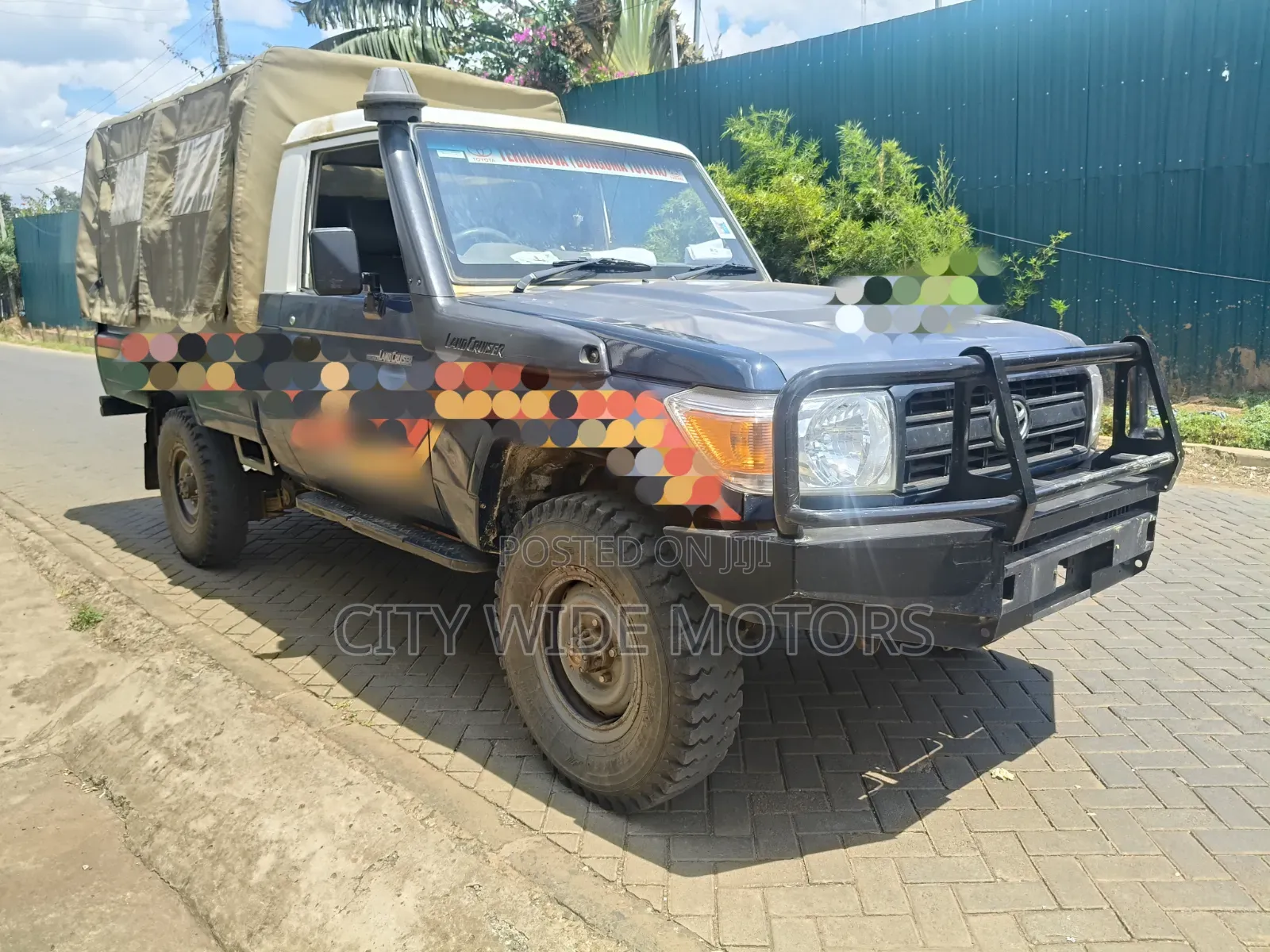 Toyota Land Cruiser 79 Series 2018 Blue