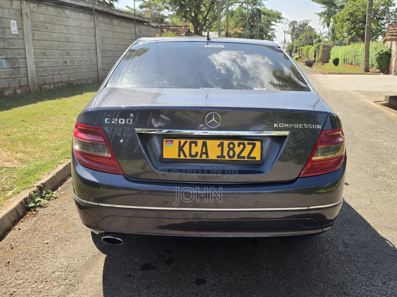 Mercedes-Benz C200 2007 Gray
