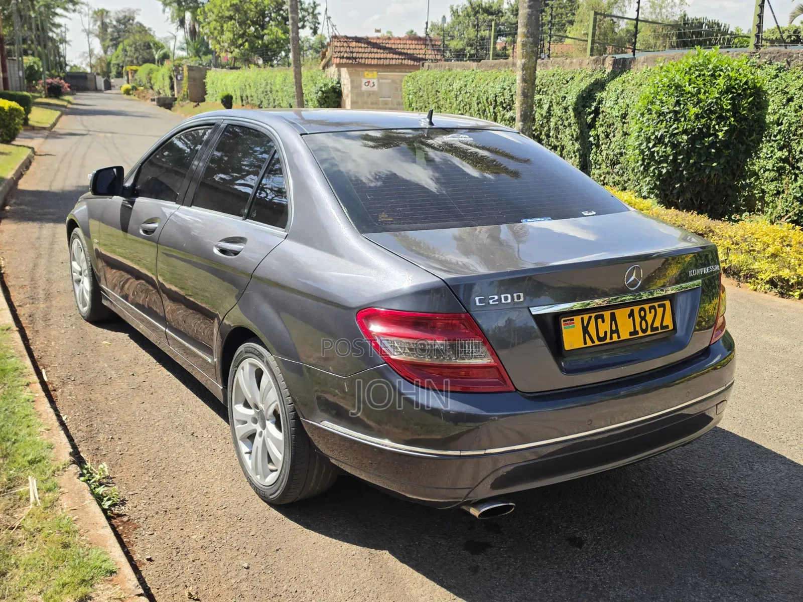Mercedes-Benz C200 2007 Gray