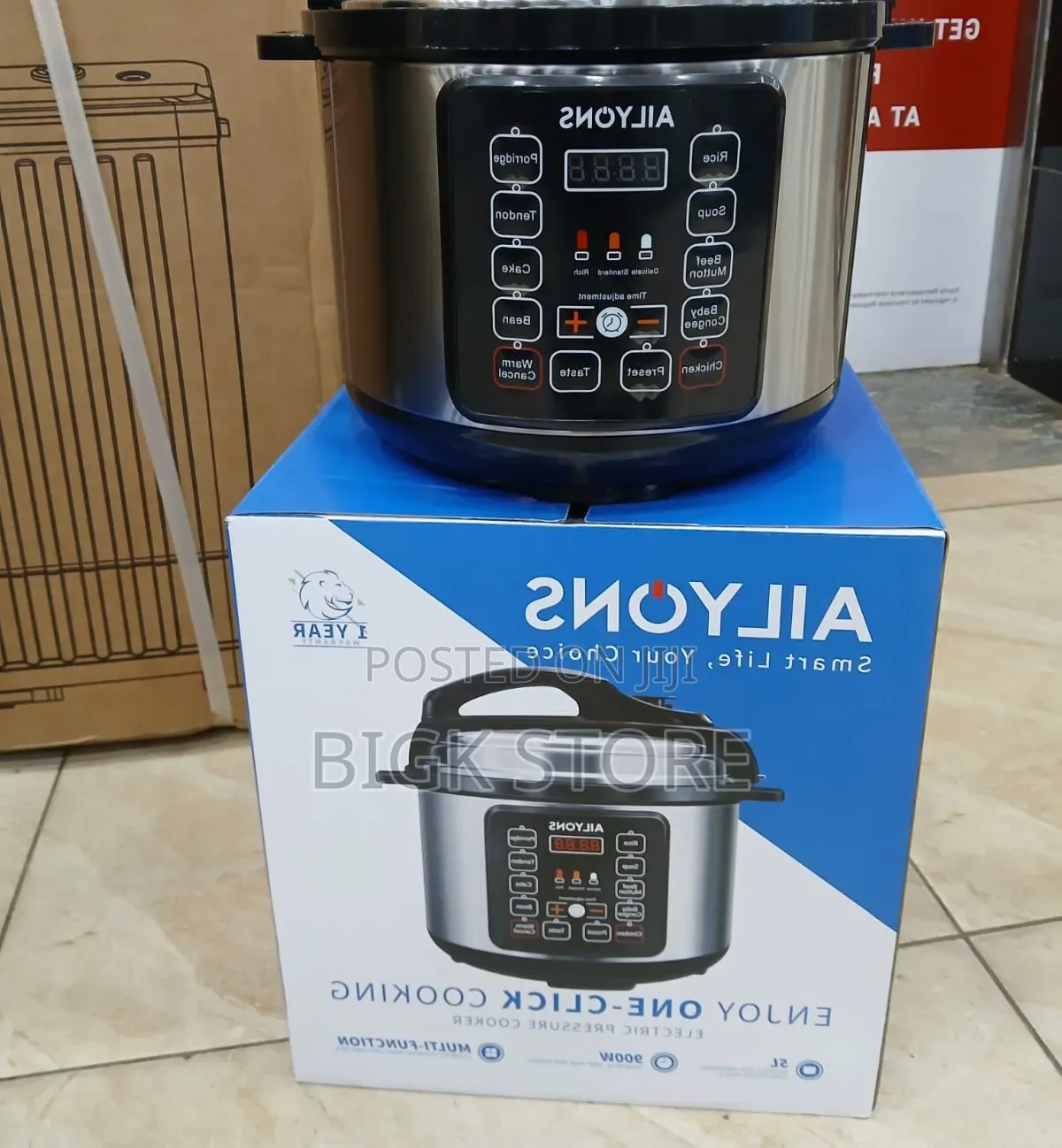 5litres Ailyons Pressure Cooker