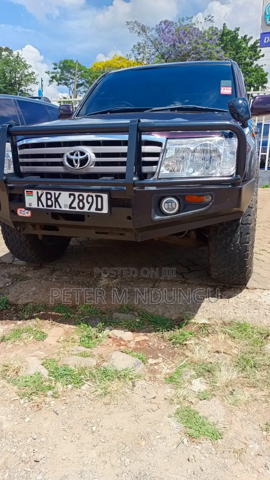 Toyota Land Cruiser 2005 Red