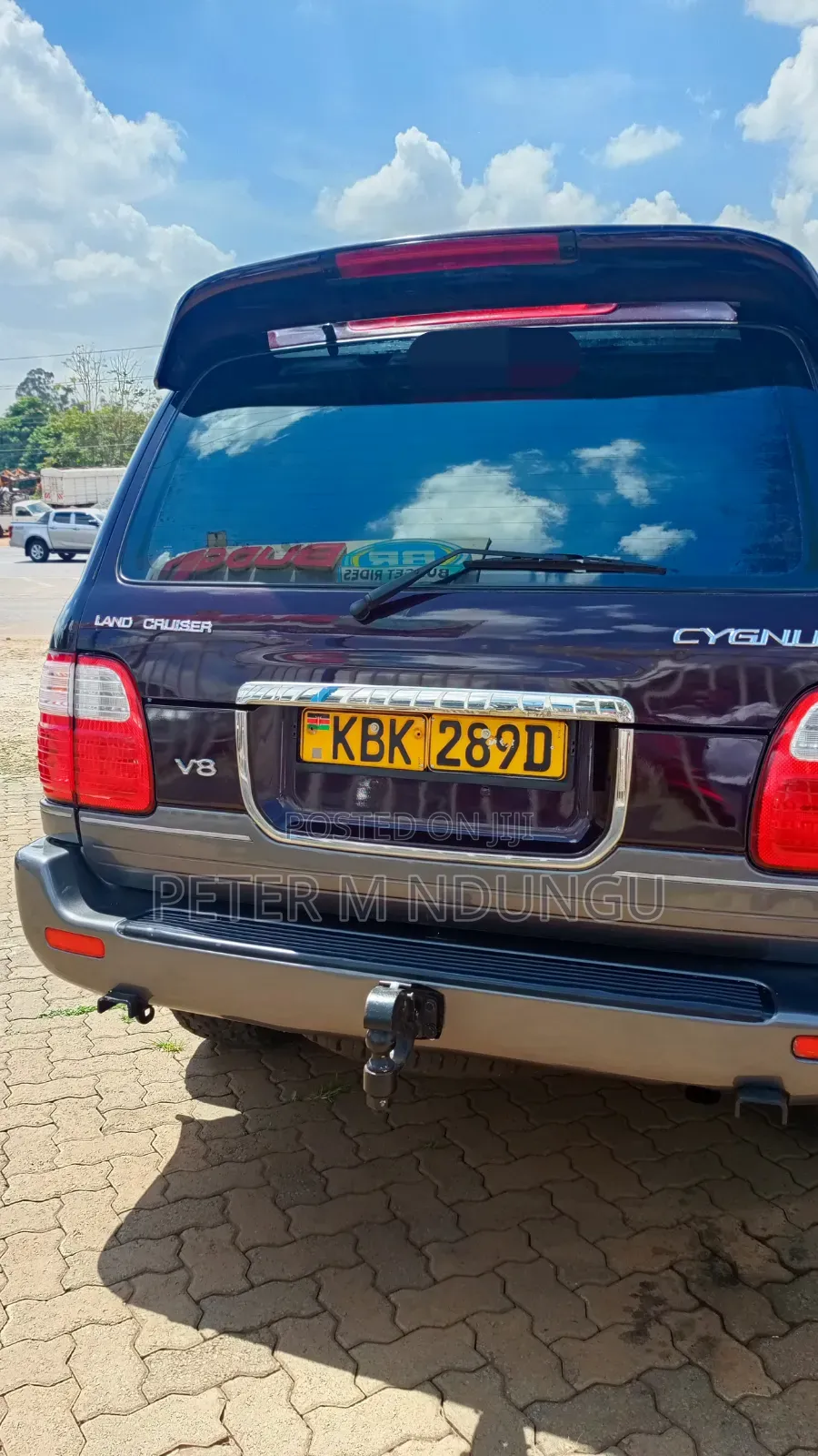 Toyota Land Cruiser 2005 Red