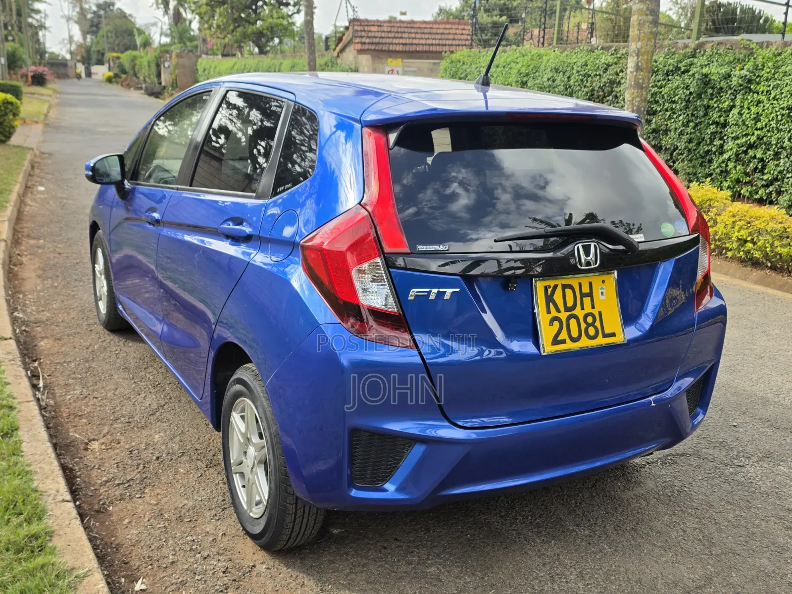 Honda Fit 2015 Blue