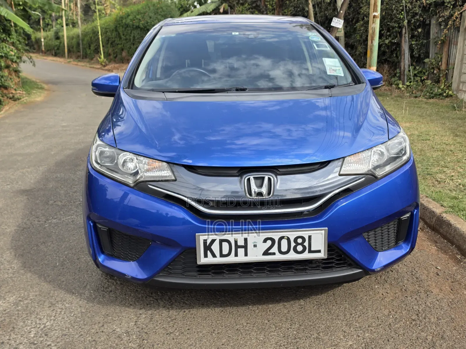 Honda Fit 2015 Blue