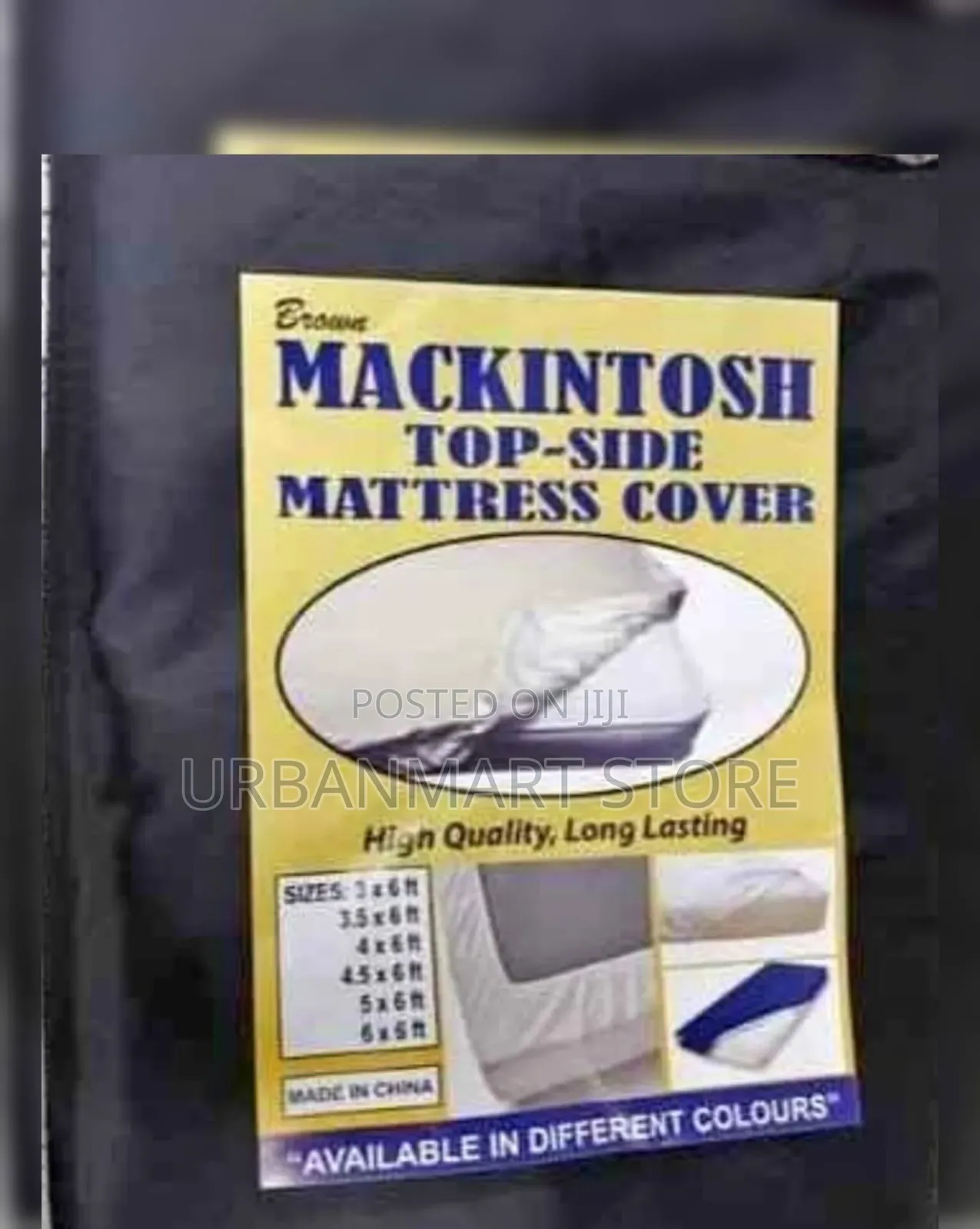 Waterproof Fitted Mackintosh 3.5×6, Mattress Protector