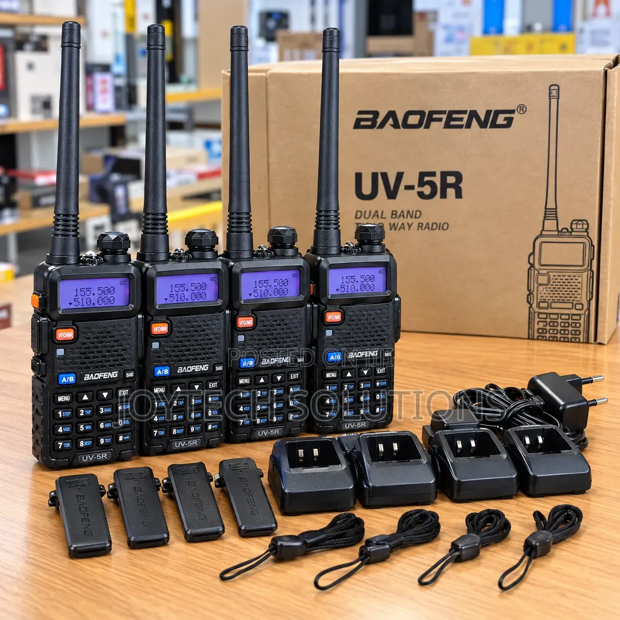 Baofeng UV-5R Professional Dual Band Radio Set With Accessories Kenya