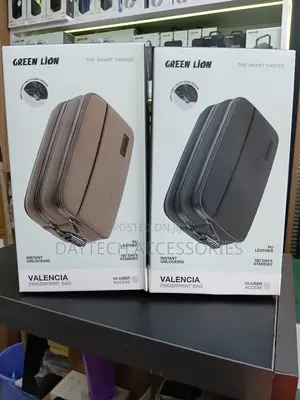 Green Lion Valencia Fingerprint Bag Black & Brown