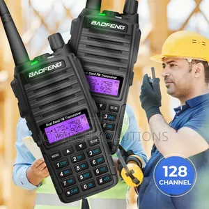 Baofeng Dual Band FM Two-Way Radio for Construction and Security Use