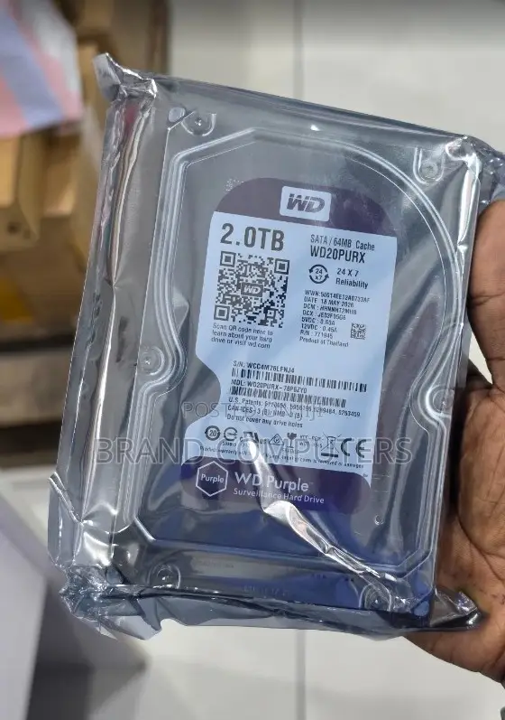2TB Surveillance Internal Hard Disk Drive