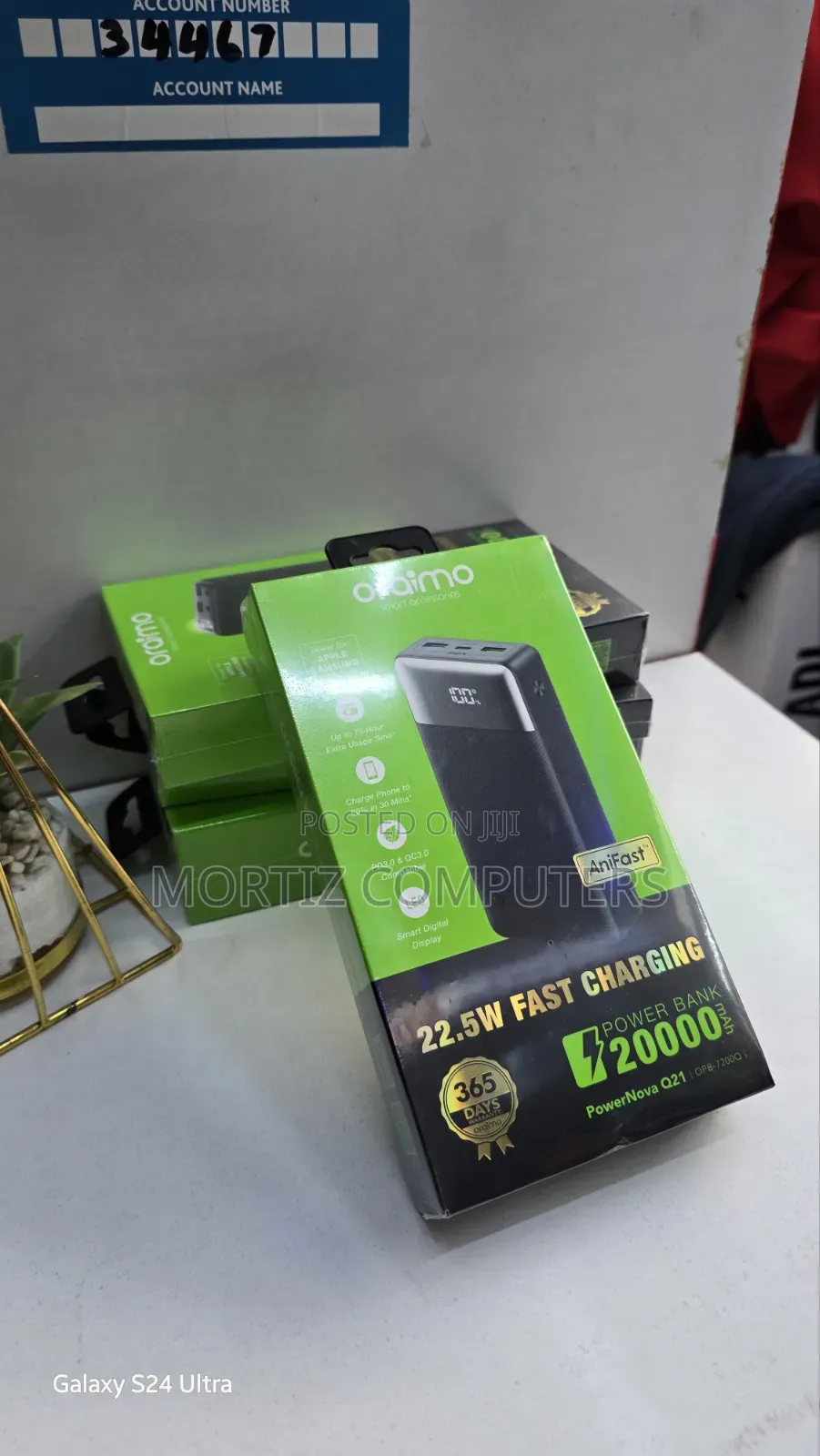 Oraimo Powernova Q21 22.5 W Powerbank