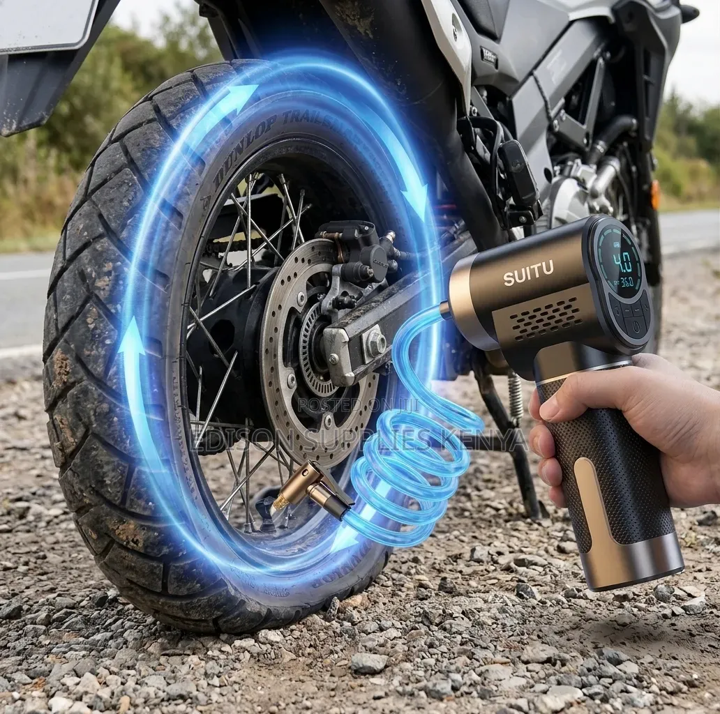 Tyre Inflator Rechargeable Air Pump Inflators for Cars, Bikes