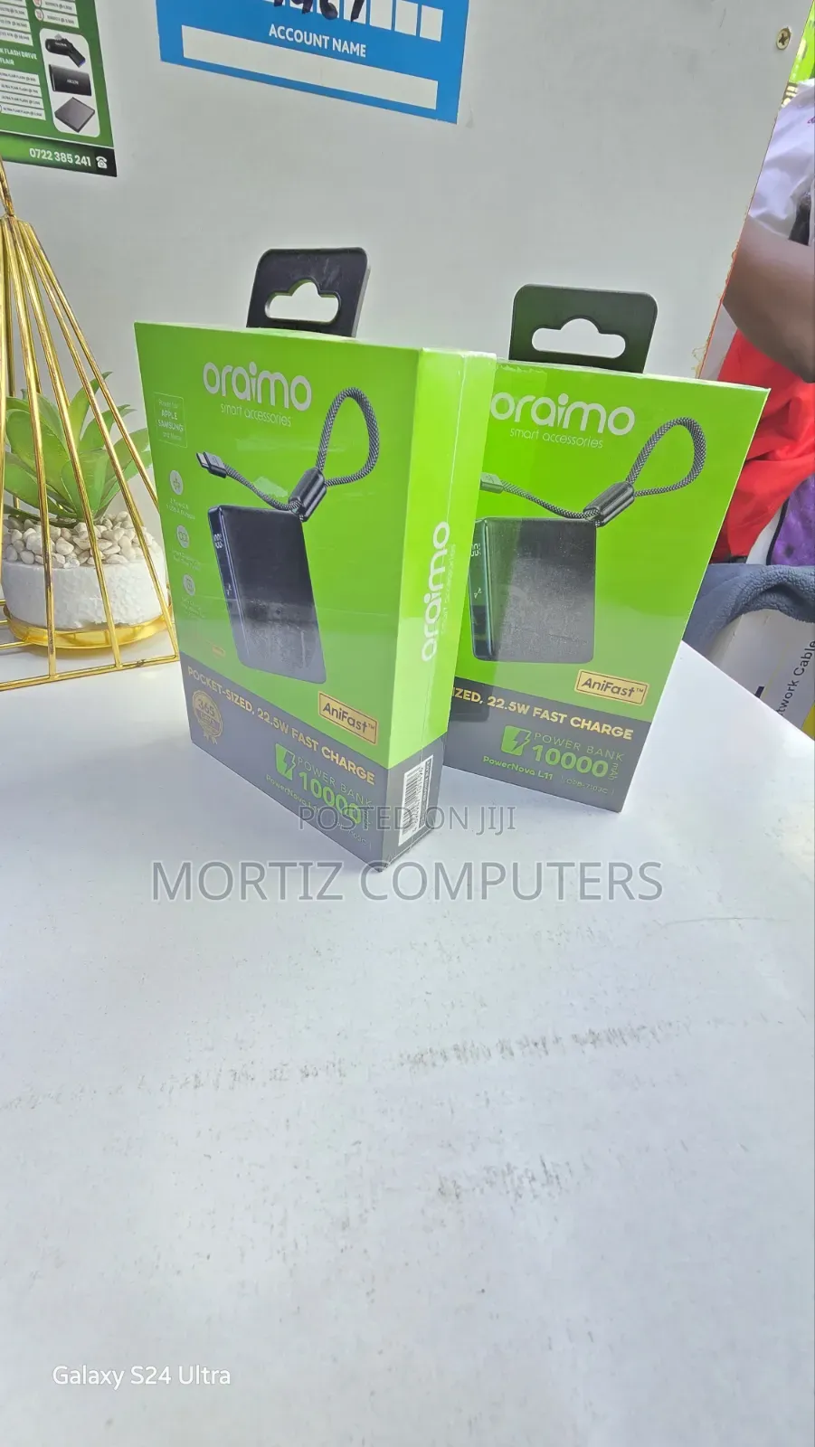 Oraimo Pocket Sized 22.5W Fast Charge Powerbank
