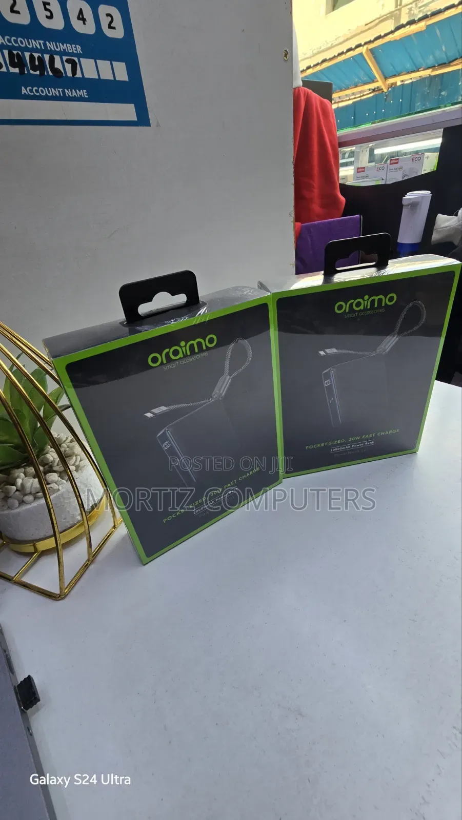 Oraimo Pocket Sized 30 W Fast Charge 20000 Mah