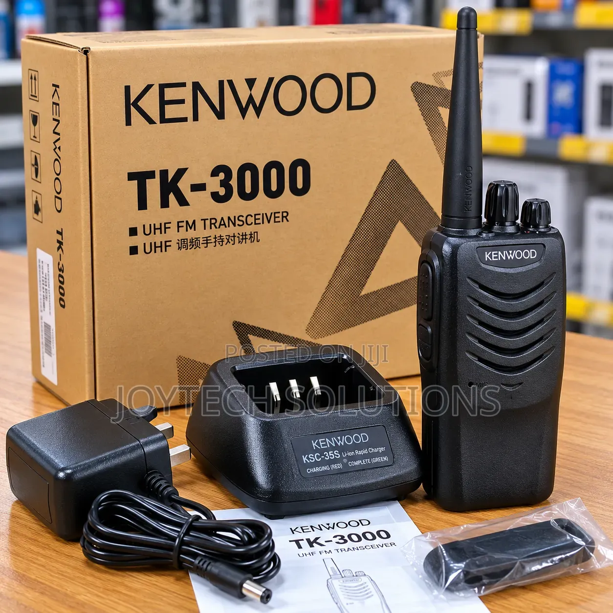 Kenwood Professional Two-Way Radio for Business and Site Communication