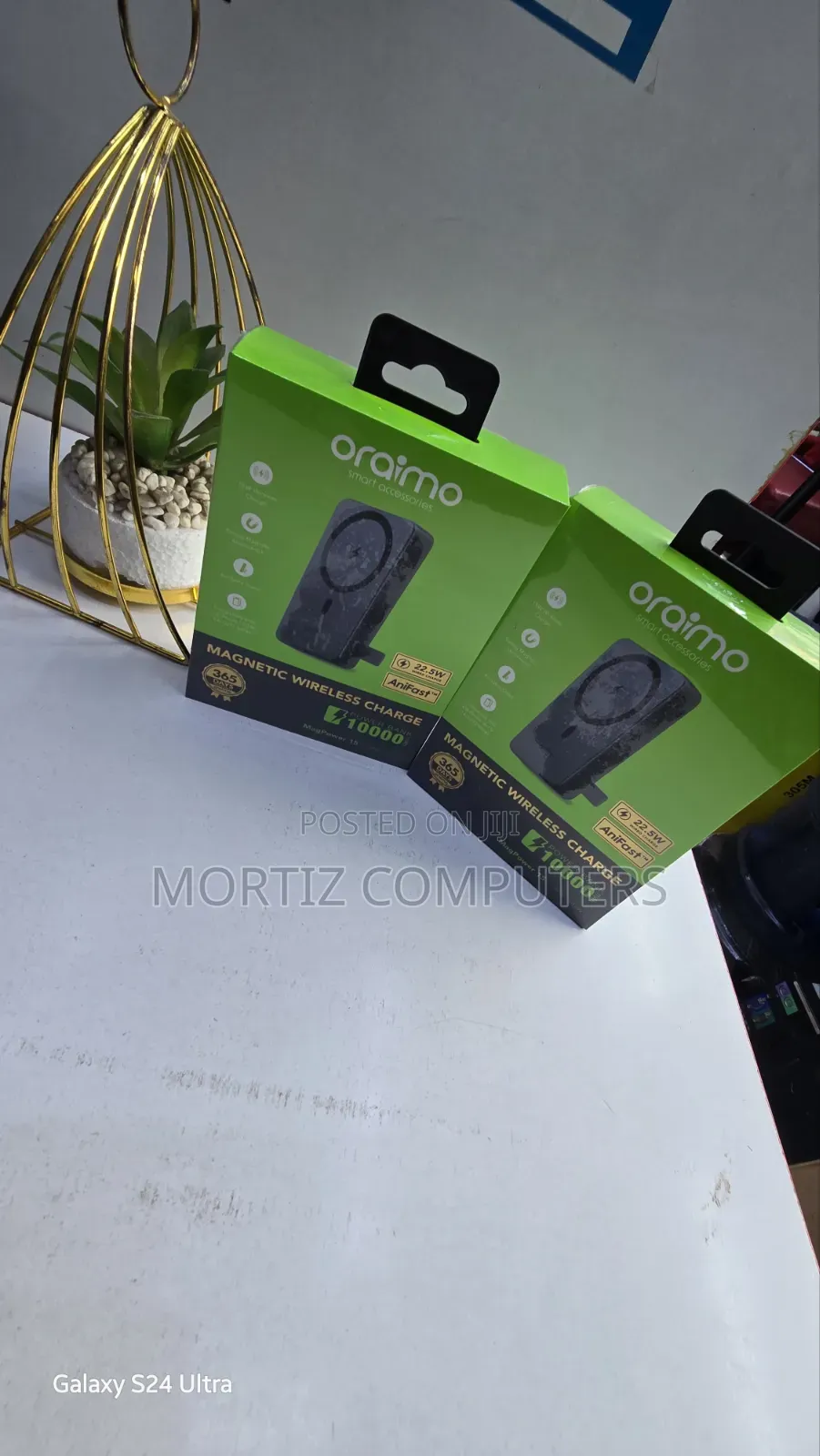 Oraimo Magnetic Wireless Charging Magpower 15 Powerbank