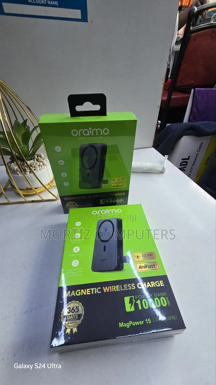 Oraimo Magnetic Wireless Charging Magpower 15 Powerbank
