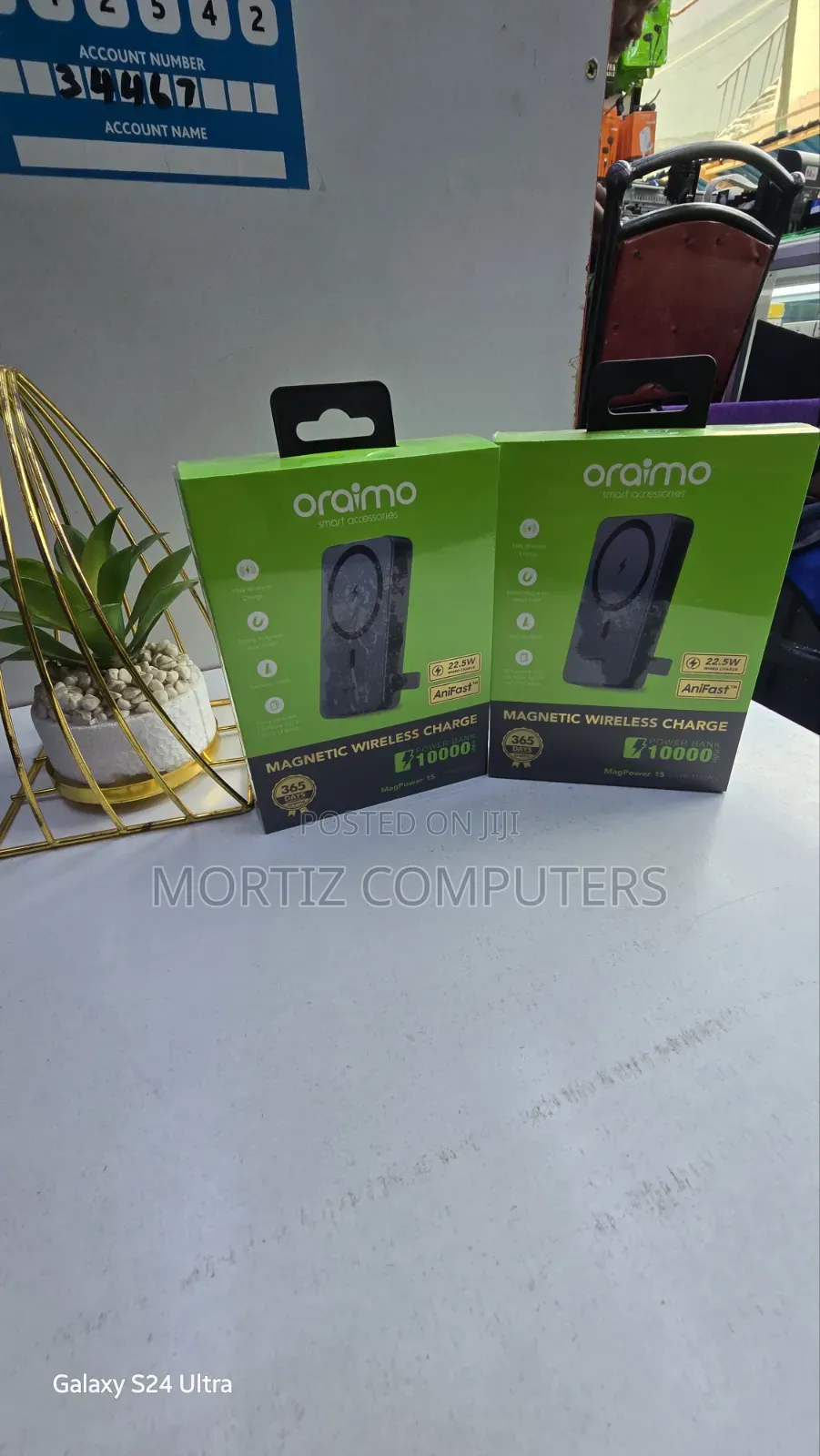 Oraimo Magnetic Wireless Charging Magpower 15 Powerbank