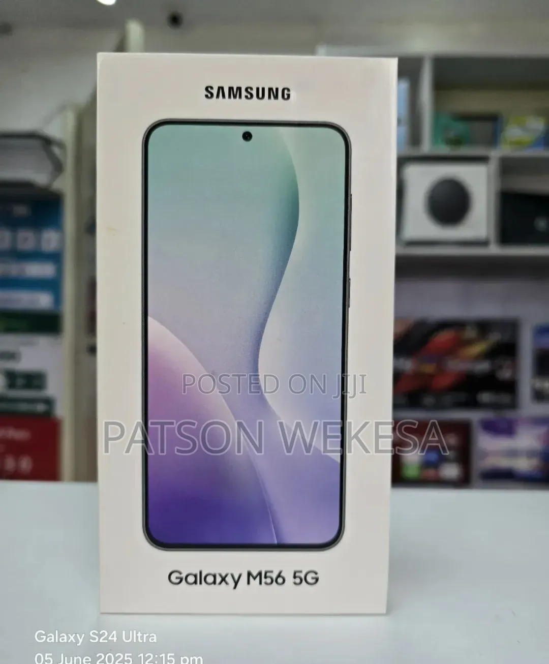 New Samsung Galaxy M56 256 GB Green