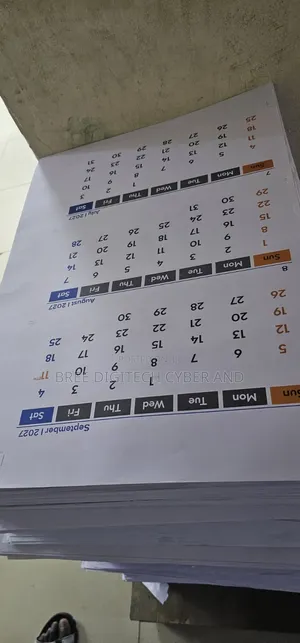 A2 Calendar Printing