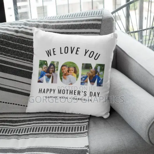 Cotton and Jute Material Pillow Branding