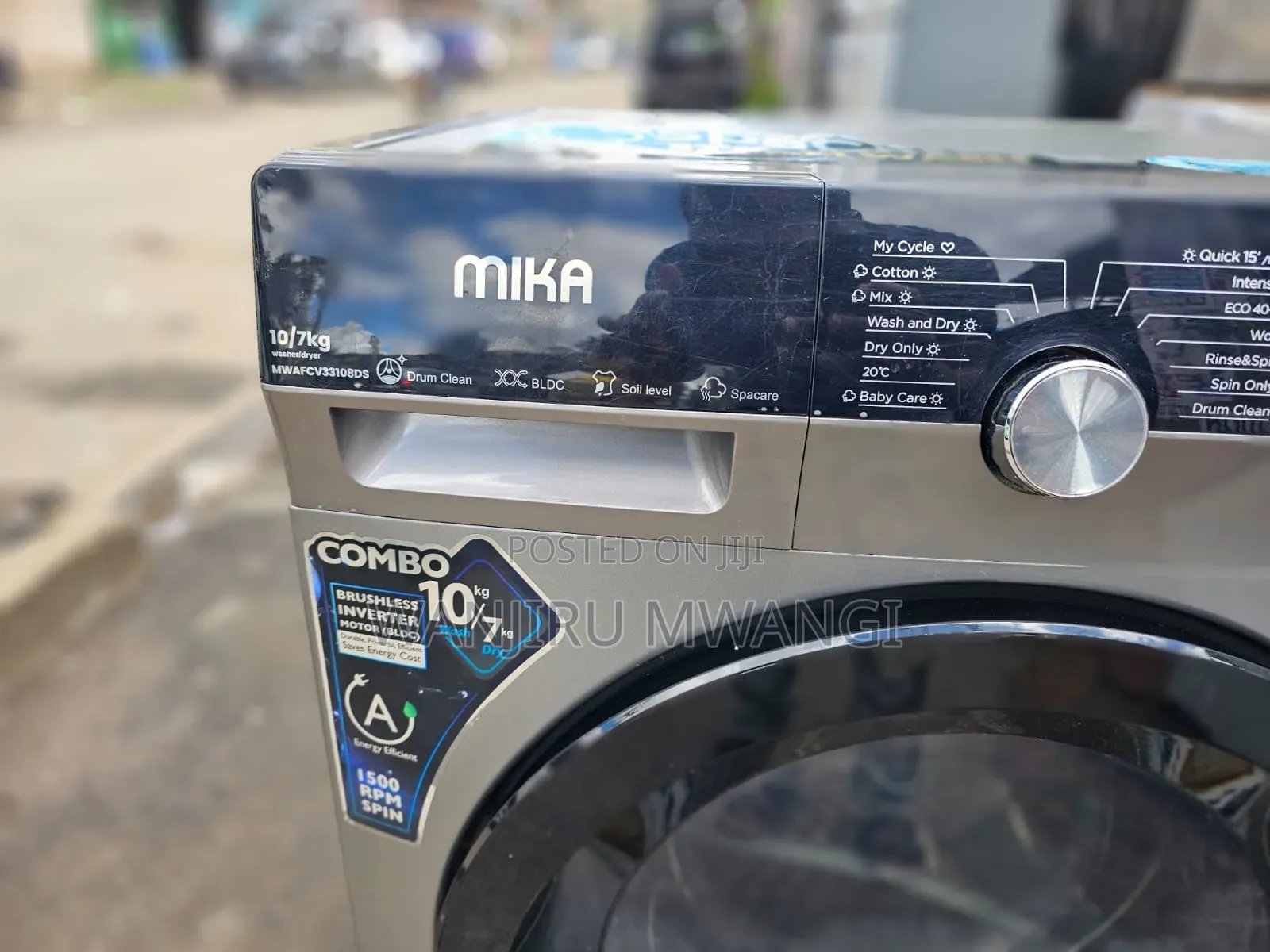 Mika 10/7kgs Washing Machine