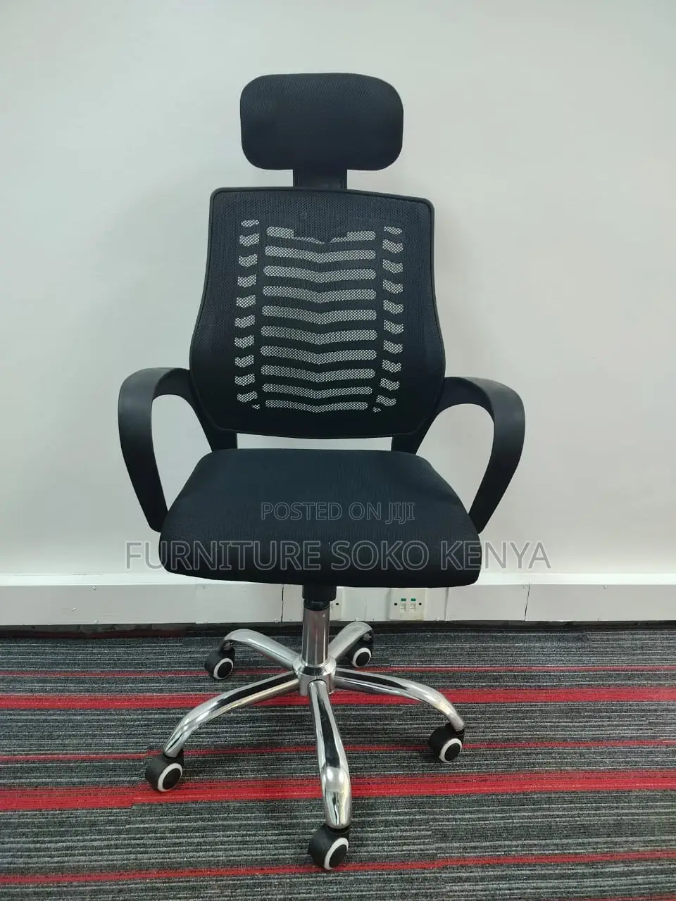 High Reclining Fabric Ergonomic | Headrest Home Office Seats