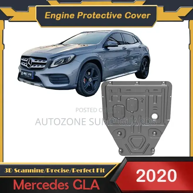 Mercedes GLA Engine Guard Plate 2020 Splash Shield Mud