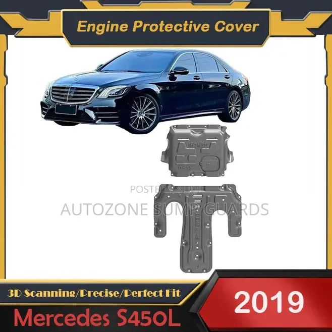 Mercedes S450L Engine Guard Plate 2019 Splash Shield