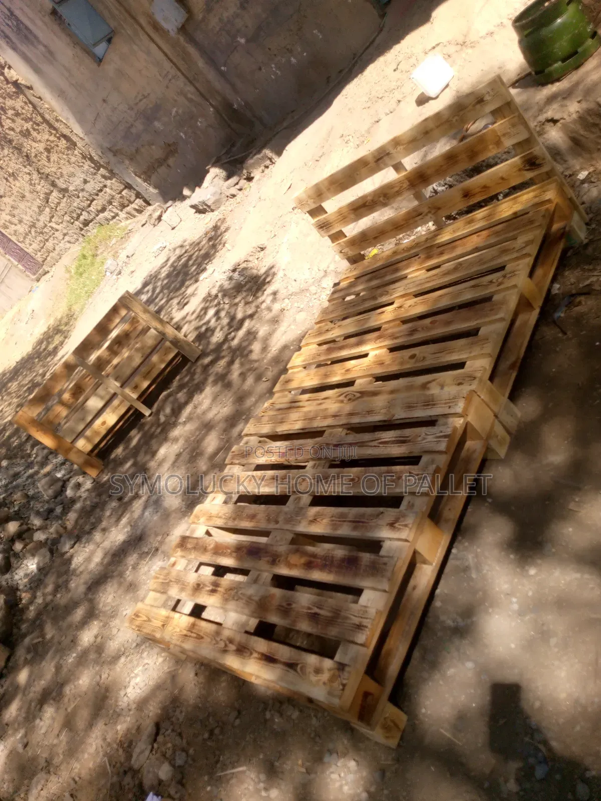 Kingsize 4*6 Pallet Bed. Blazed Pallet Bed