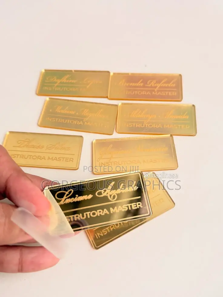 Gold Mirror Engraving Sheet