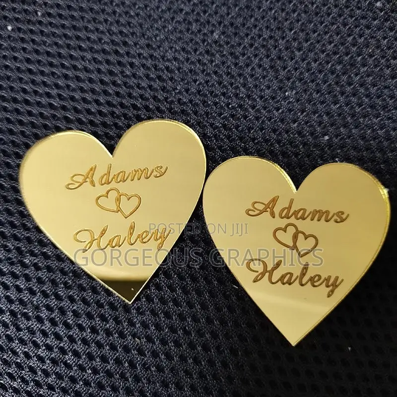 Gold Mirror Engraving Sheet