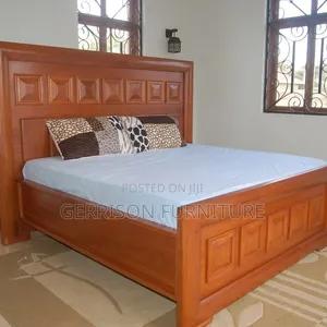 Executive Panel Hardwood 6by6 King Bed Frame