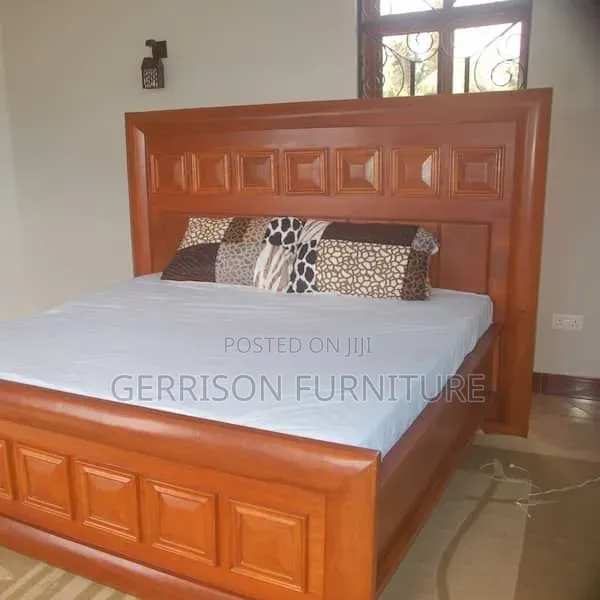 Executive Panel Hardwood 6by6 King Bed Frame