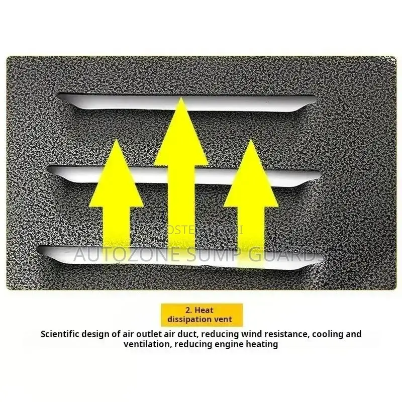 Durable Thickened Skid Plate Chassis Protector for Mazda CX-30