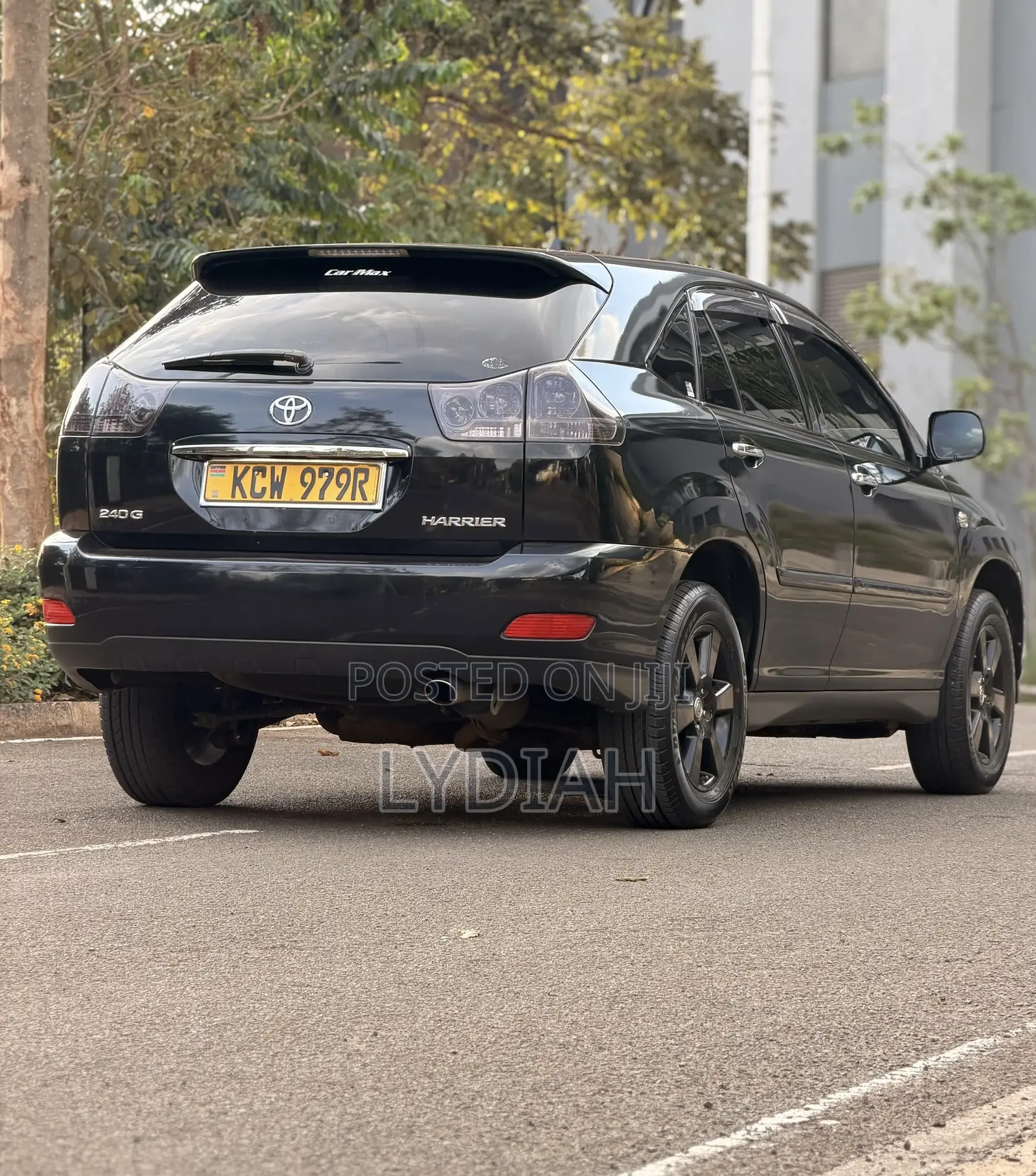 Toyota Harrier 2012 Black