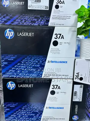 HP 37A Crisp-Text Black Toner Cartridge