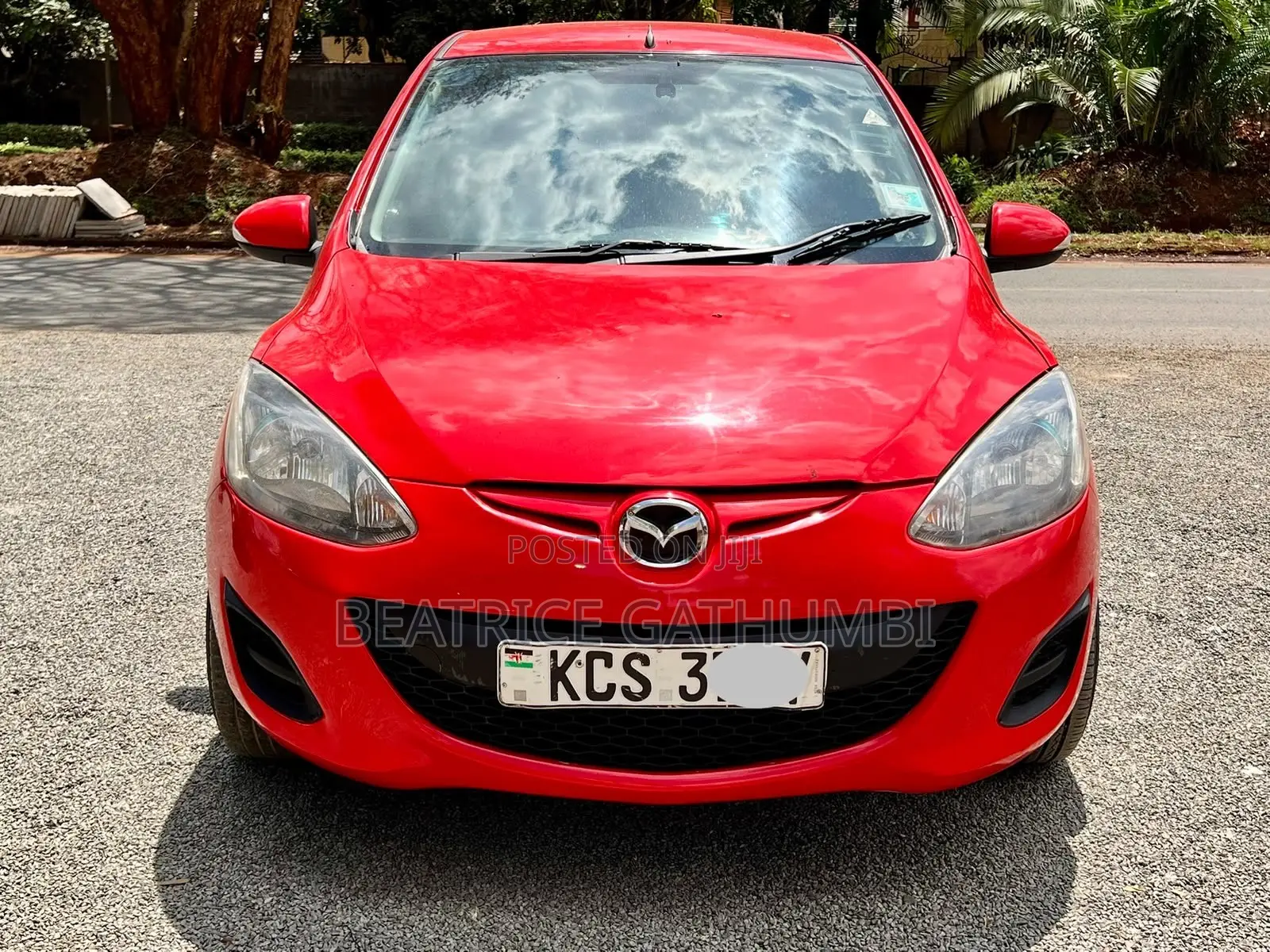Mazda Demio 2011 Red