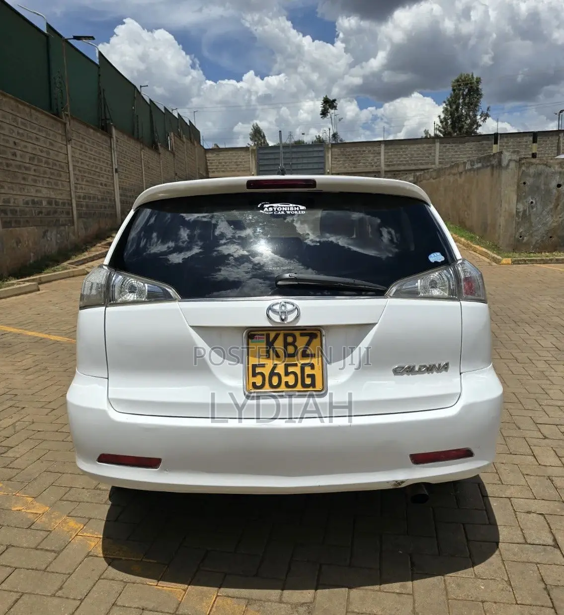 Toyota Caldina 2008 White
